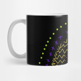 Rainbow Patterns Mug